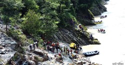 त्रिशूली नदीमा बेपत्ताको खोजी गर्न डेढ सय सशस्त्र प्रहरी परिचालन