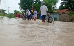 पर्सा र बारामा भारी वर्षा, दुधौरा, पसाहा लगायत साना खोलाहरुमा बाढीको जोखिम