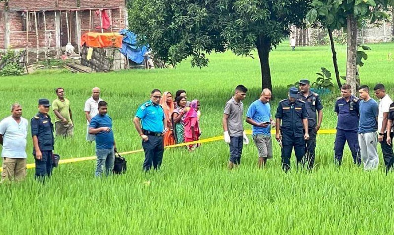 गौरमा धारिलो हतियार प्रयोग गरी वृद्धको हत्या